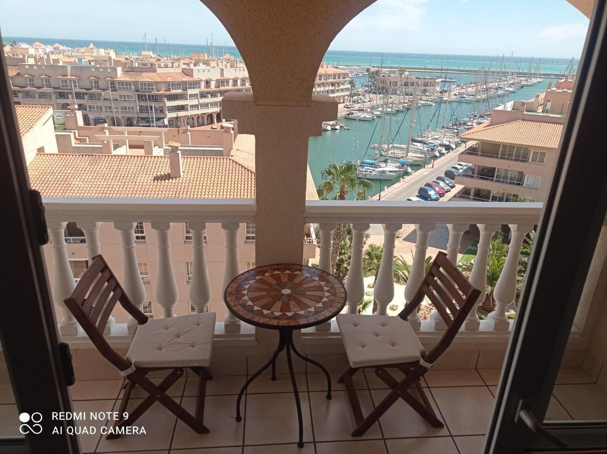 De Calidad En Con Excelente Vista Al Mar Y Buena Ubicacion Apartment Almerimar